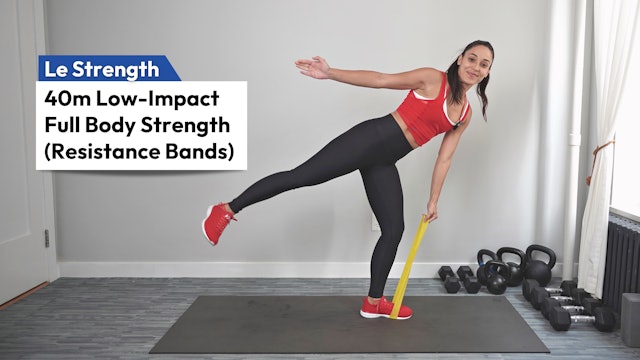 40m Low-Impact Full Body Strength (Bands)