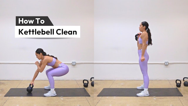 KETTLEBELL CLEAN [HOW TO]