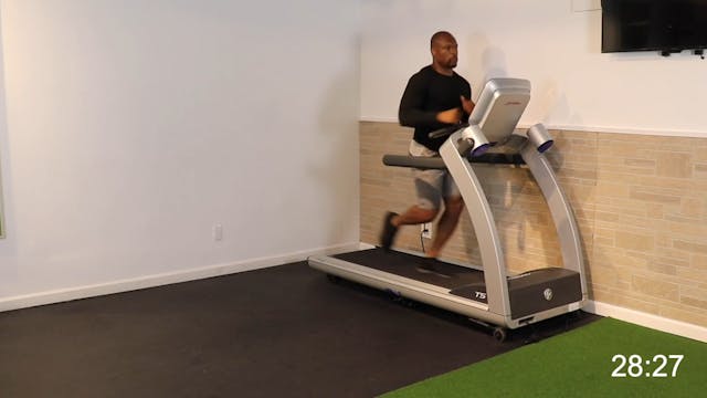 Treadmill: HIIT + Core Hybrid 