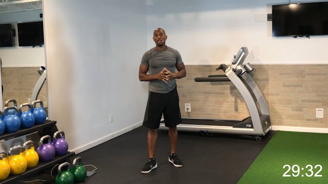 Lower Body Burn with Davon (Bodyweight)