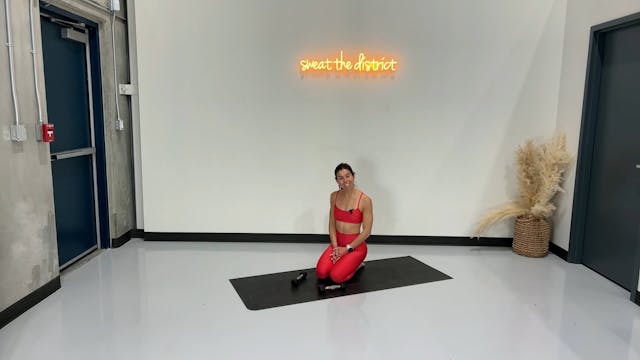NEW |10-minute barre arms with Meg