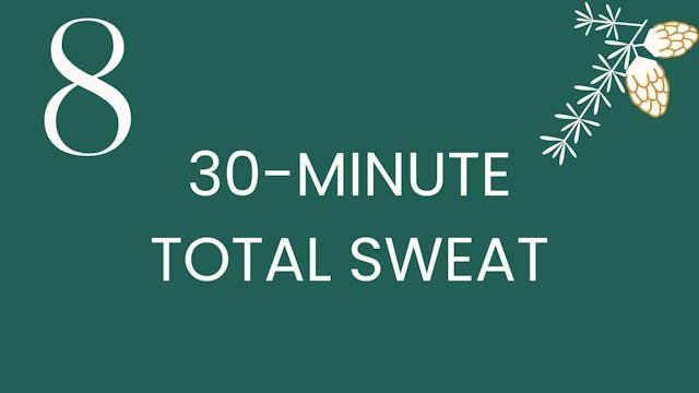 Day 8: 30-minute total sweat with Aly...