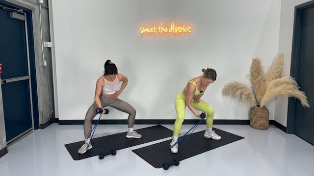 50-minute upper body sweat with Aly &...