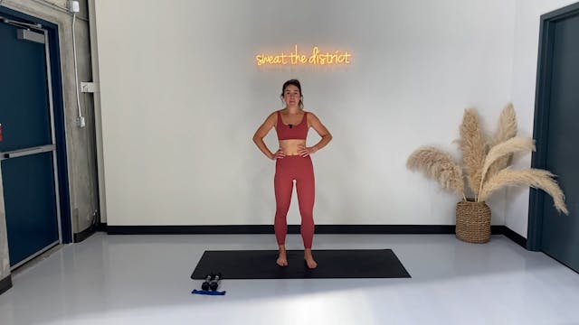 30-minute barre sculpt with Meg