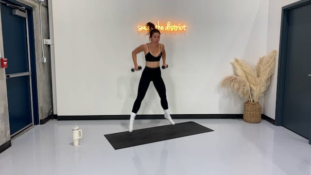 DAY 5 | 20-minute cardio barre with Meg