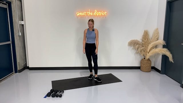 60-minute advanced barre HIIT with Emily