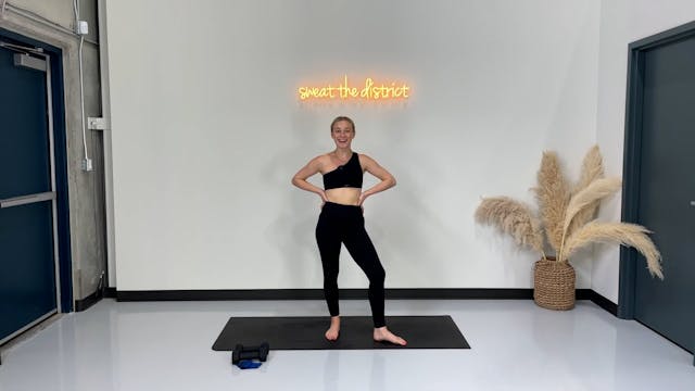 25-minute mat strength with Aly