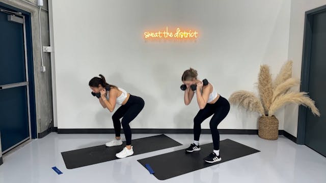 60-minute total sweat with Aly & Meg