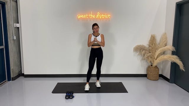 45-minute ass & abs circuit with Meg