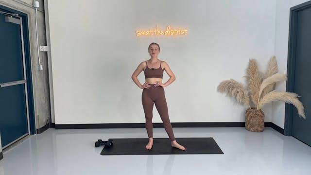 10-minute standing core with Aly