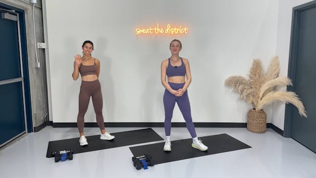 50-minute total sweat with Aly