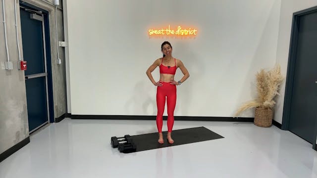NEW | 24-minute arms and abs with Meg