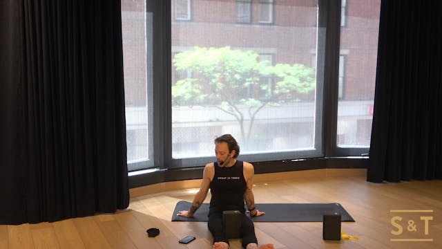 Vinyasa Core Flow with Sheldon, Sweat...