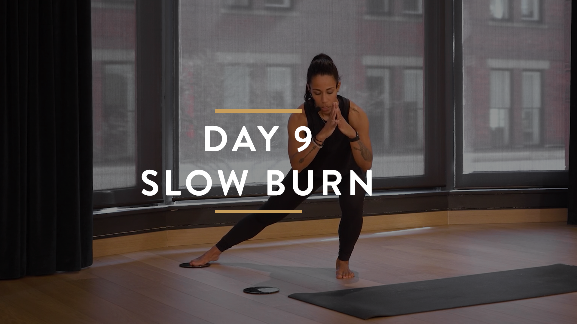 Day 9: Slow Burn Level 1 (Beginner) with Tiana