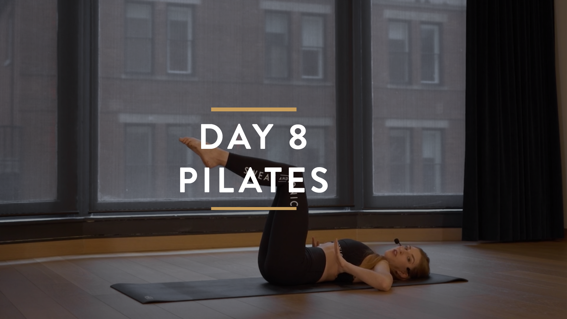 Day 8: Mat Pilates Level 2 (Intermediate) with Rory