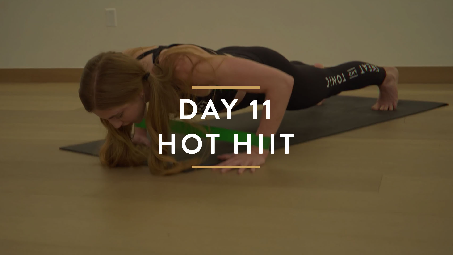 Day 11: Hot HIIT with Rory