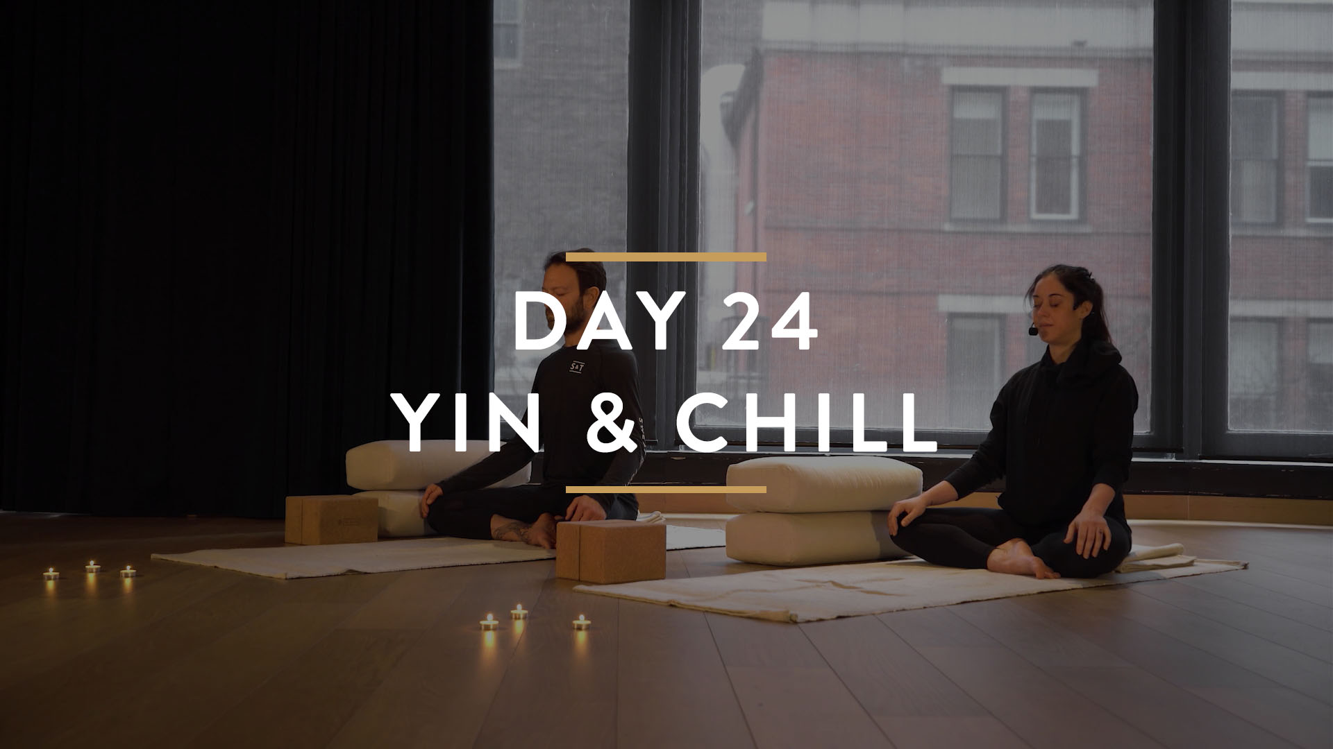 Day 24: Yin & Chill with Angela