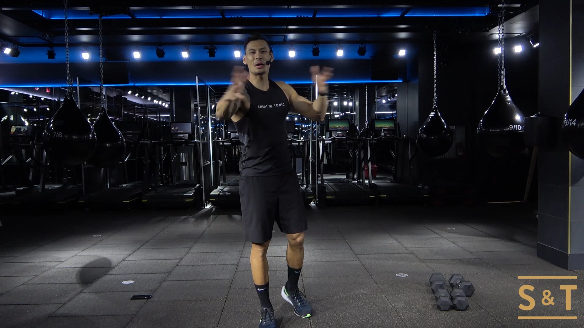 3D HIIT Core with David, Sweat Live Dec. 19 2020