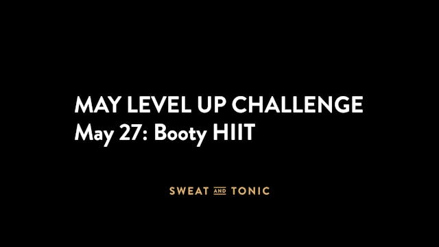 May Challenge - 05/27 Booty HIIT