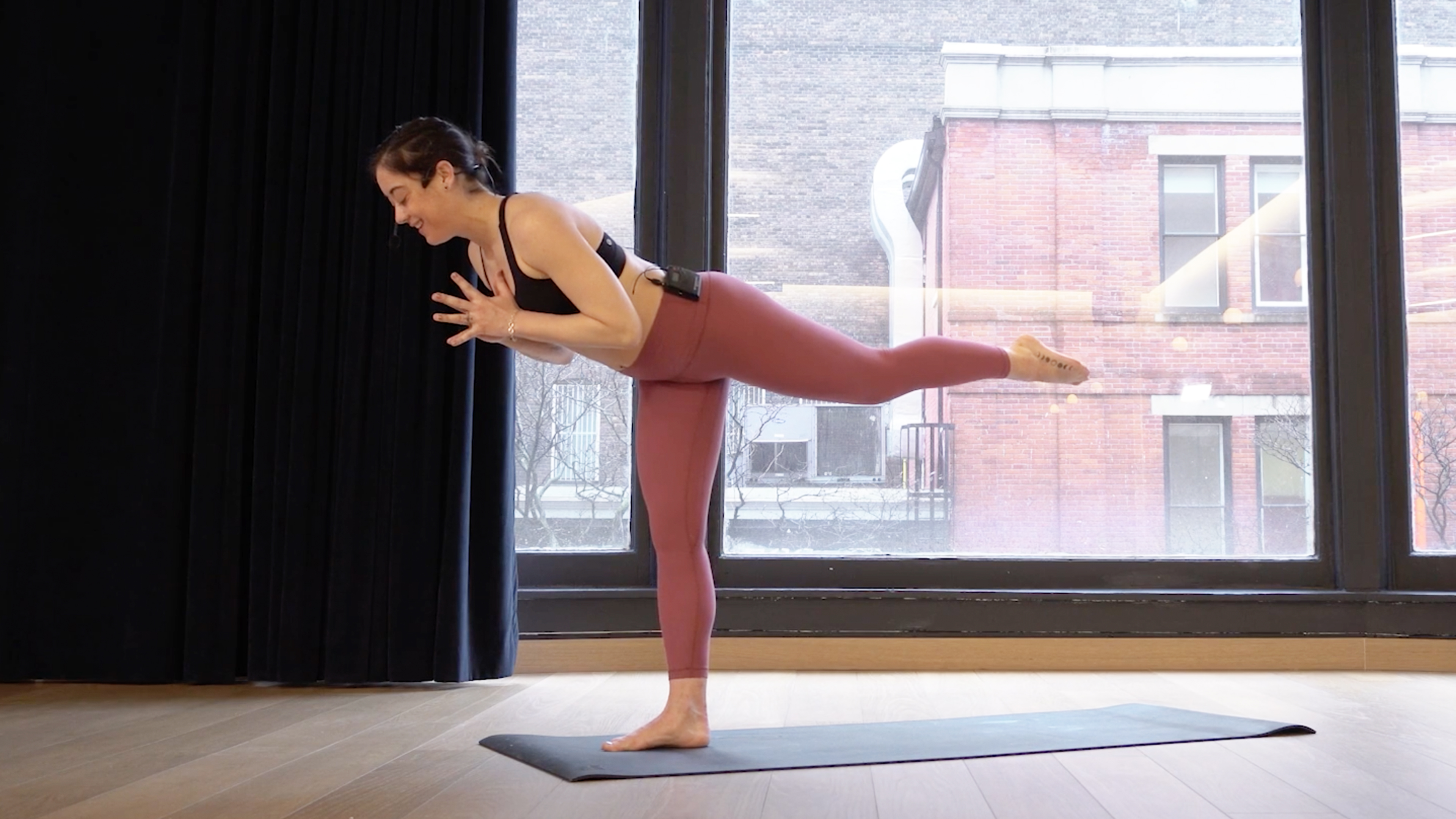 Sweat Flow Yoga with Angela: Hip Stabilization