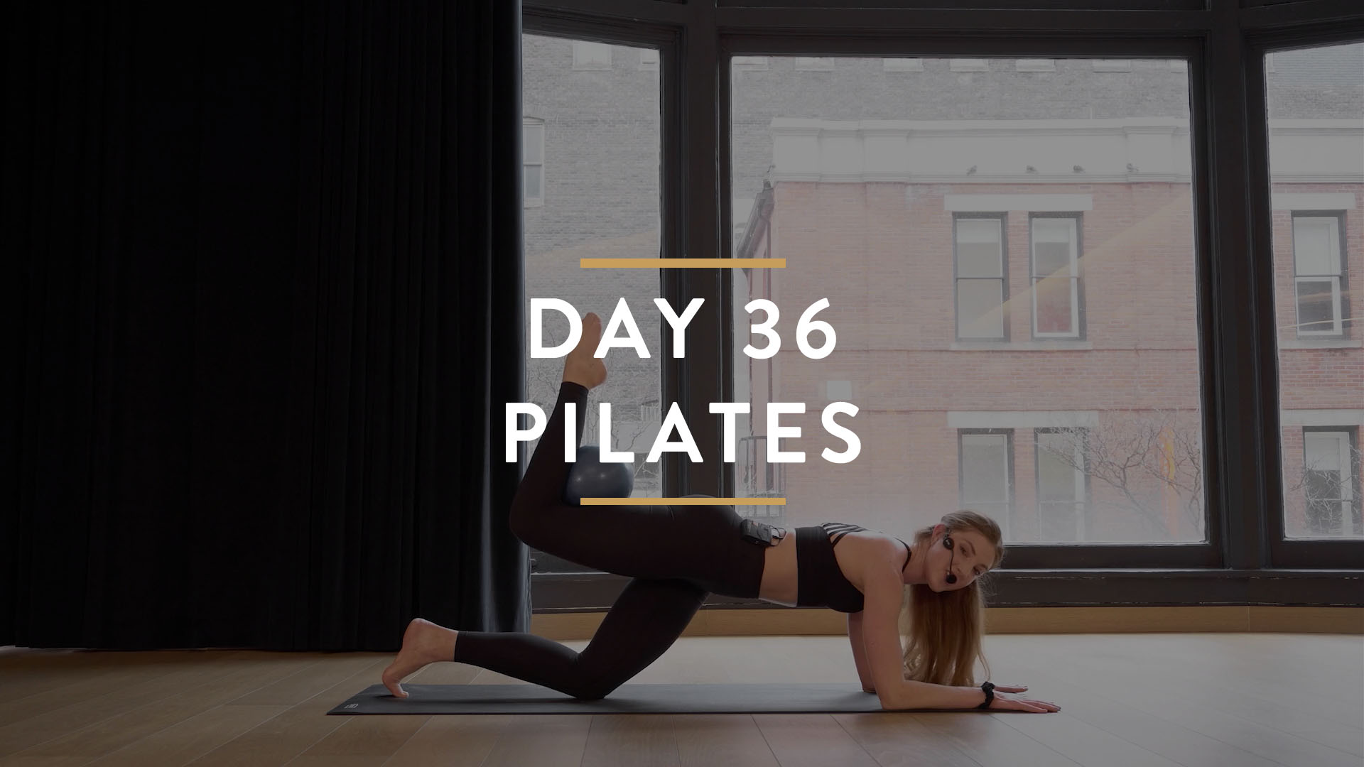 Day 36: Mat Pilates Level 3 (Advanced) with Rory