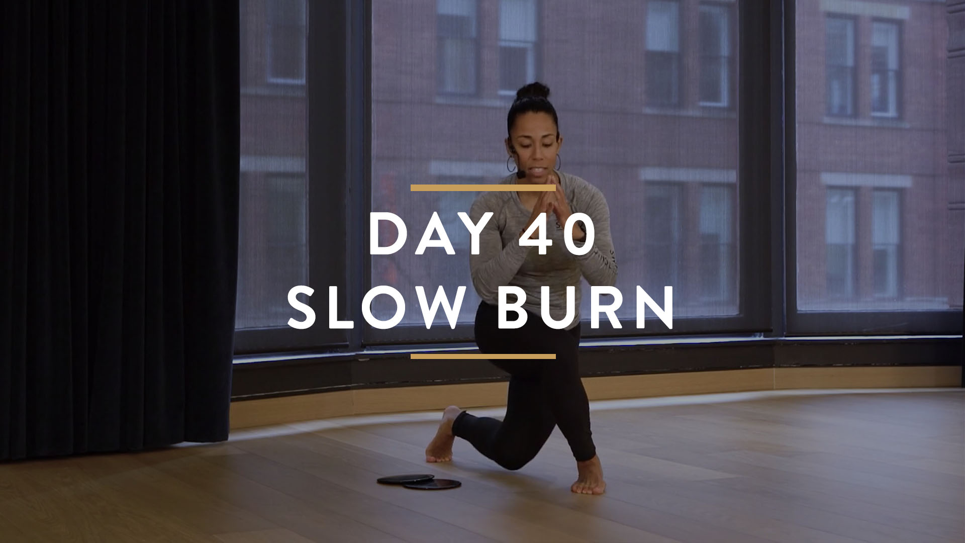 Day 40: Slow Burn with Tiana - Legs & Core