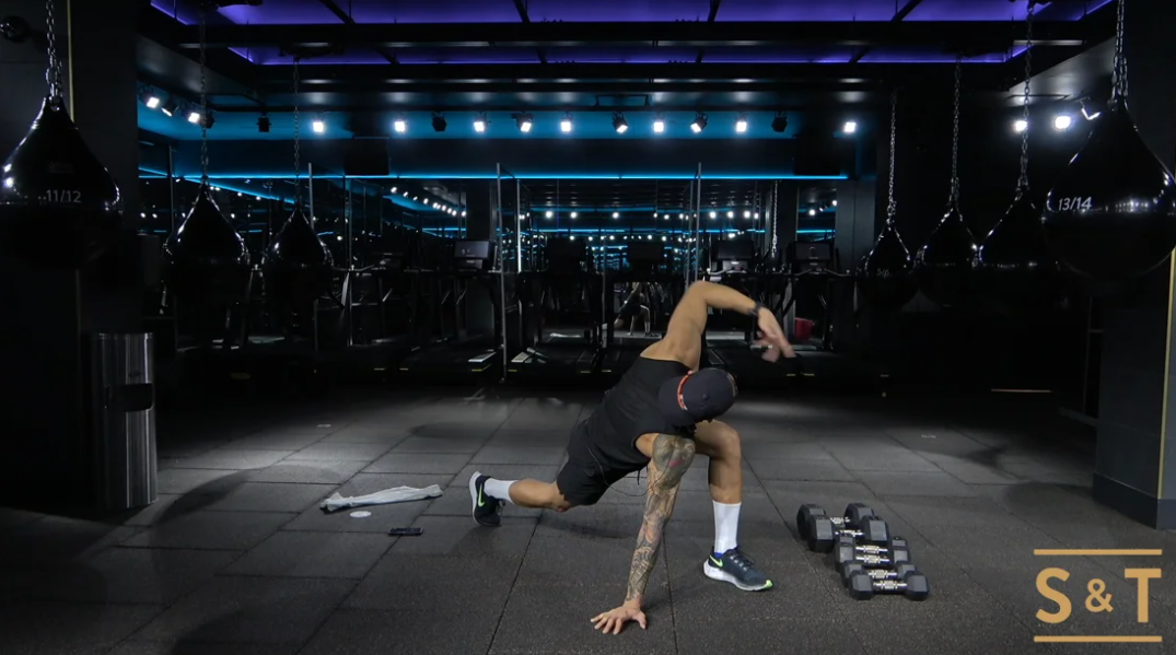 Full Body HIIT with David, Sweat Live May 10, 2021