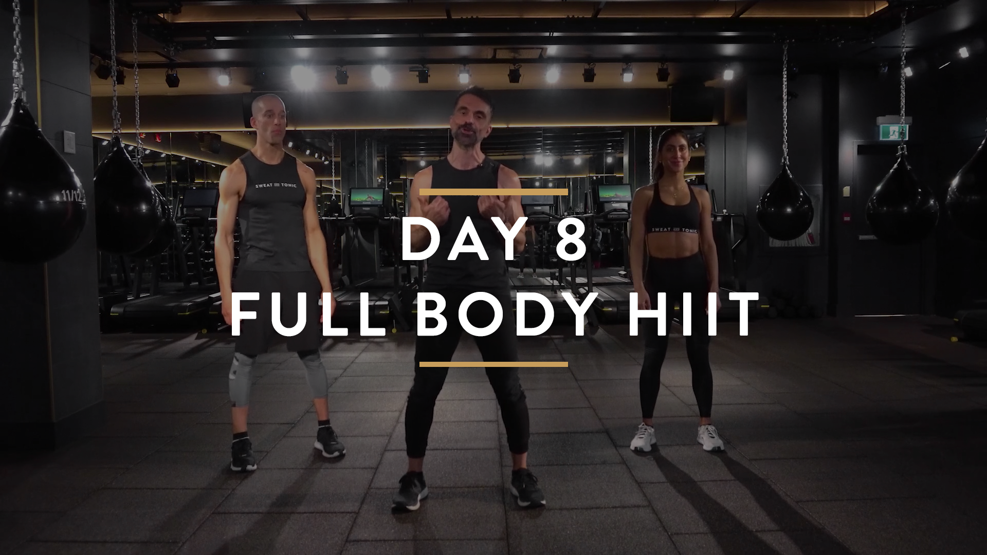 Day 8 - 3D- Full Body HIIT with George, Nate and Lisa
