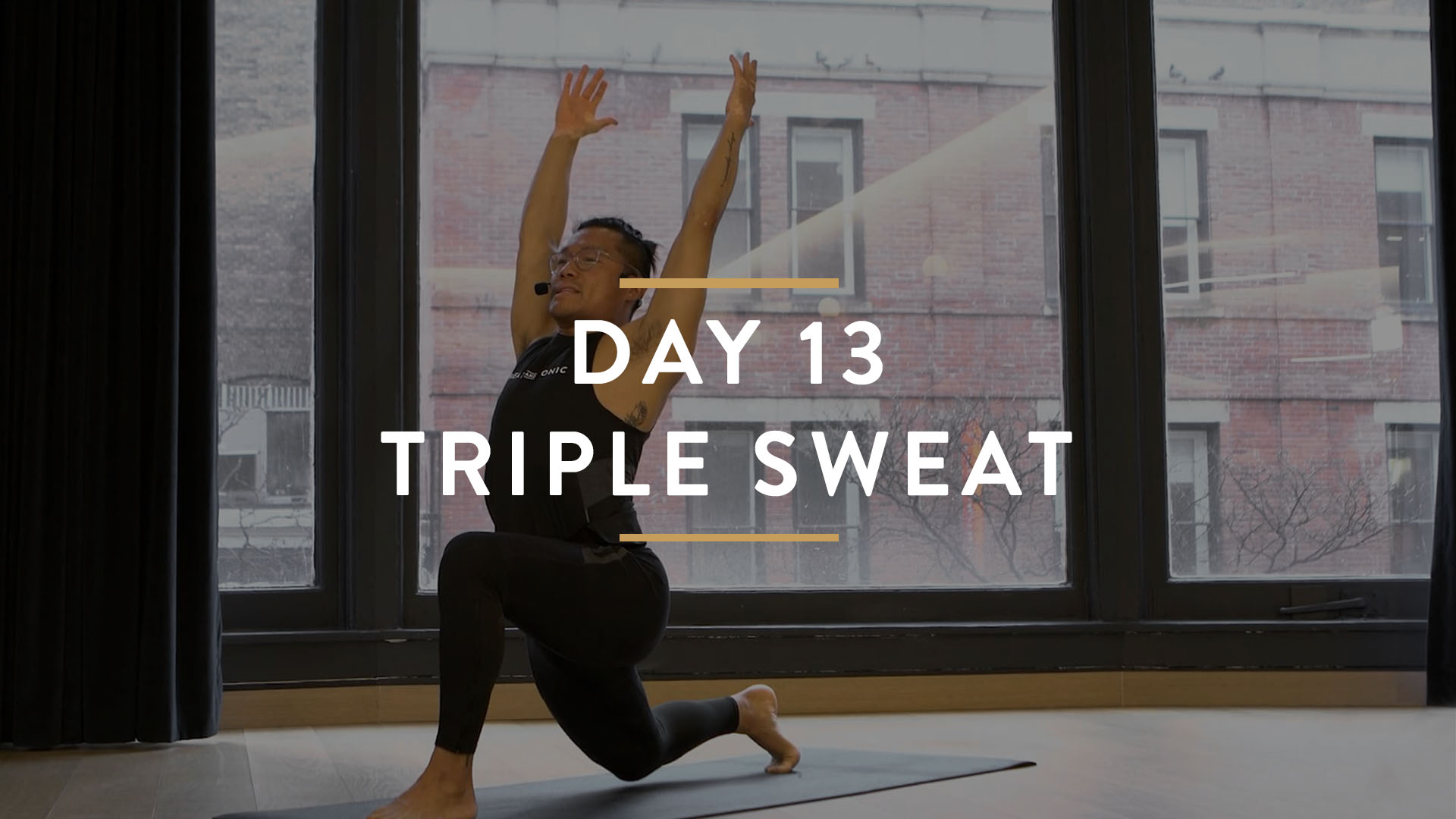 Day 13: Triple Sweat with Julian - 60-minute Mat Edition
