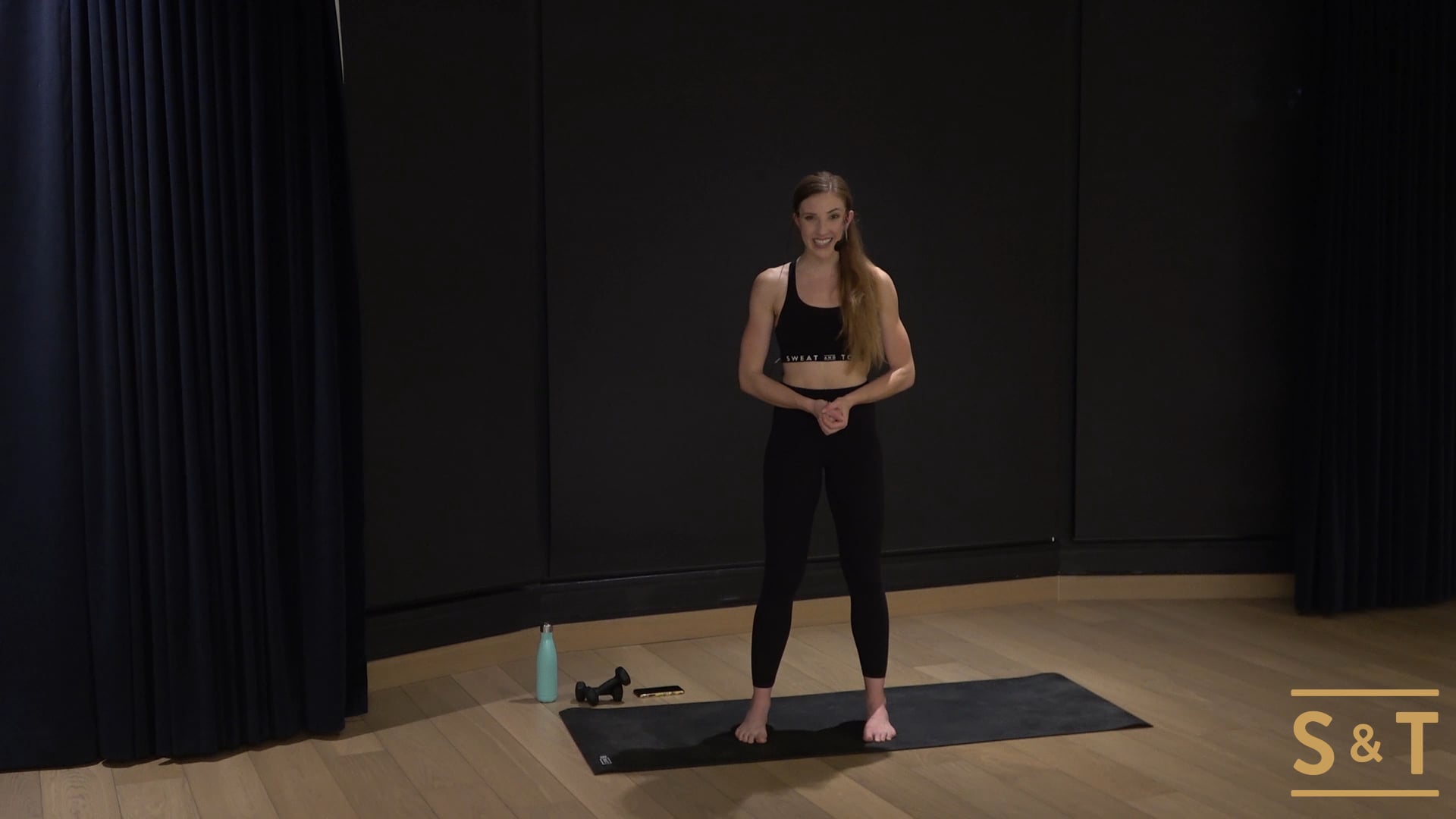 Power Pilates with Rory, Festive Flow, Sweat Live Dec. 22 2020