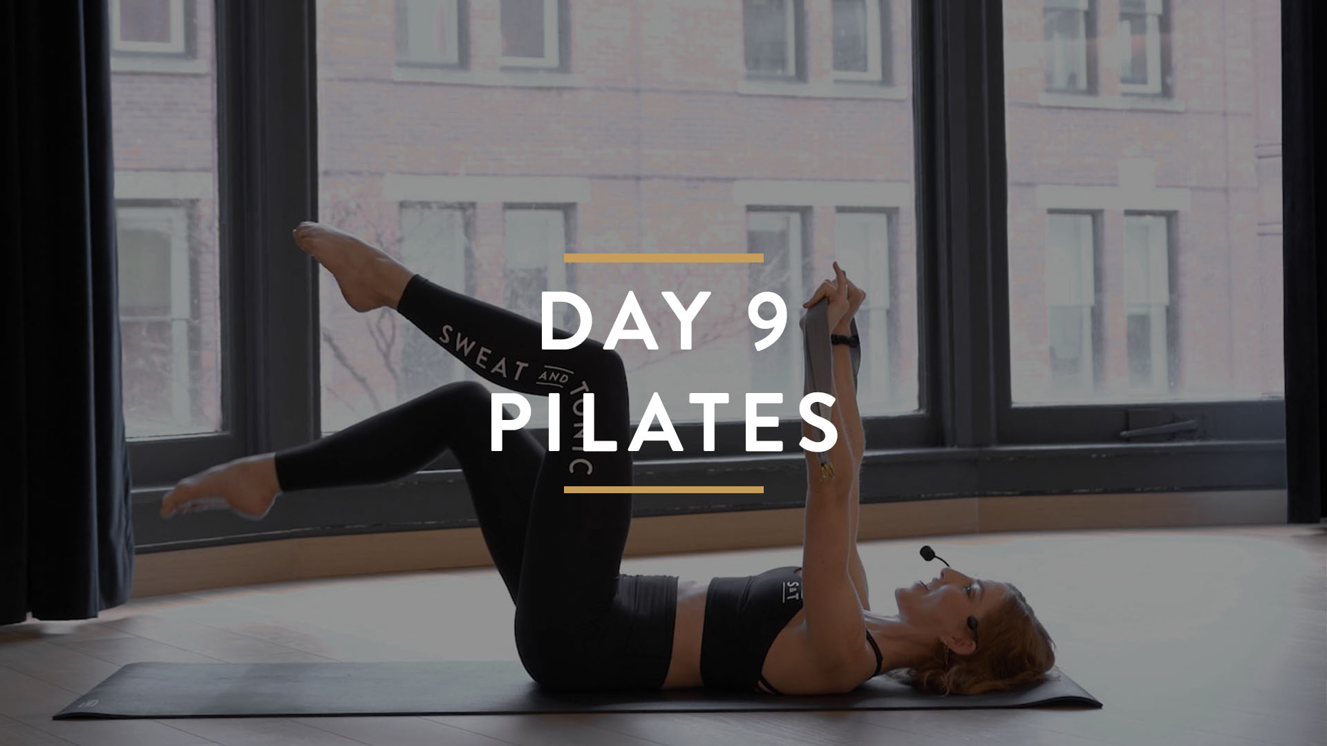 Day 9: Mat Pilates Level 1 with Rory