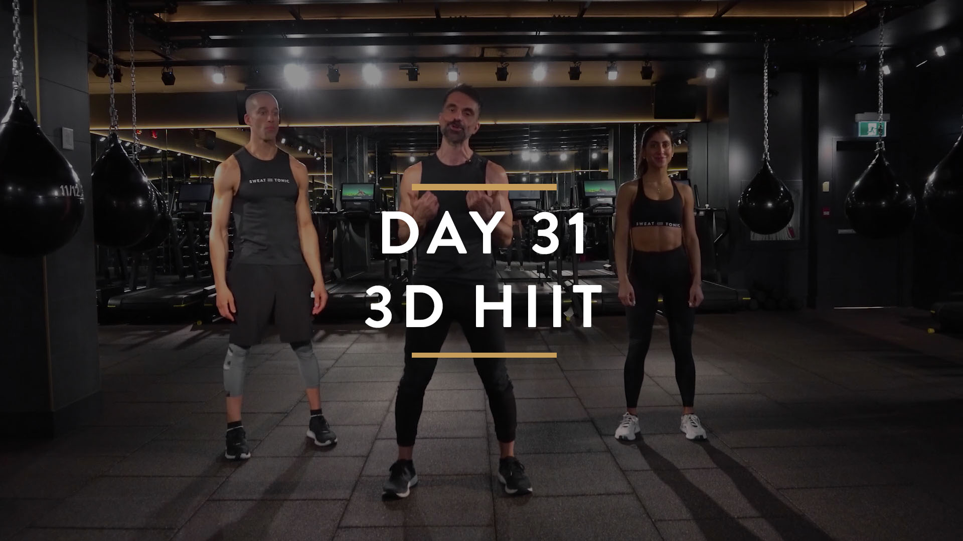 Day 31: 3D - Full Body HIIT with George, Nate and Lisa