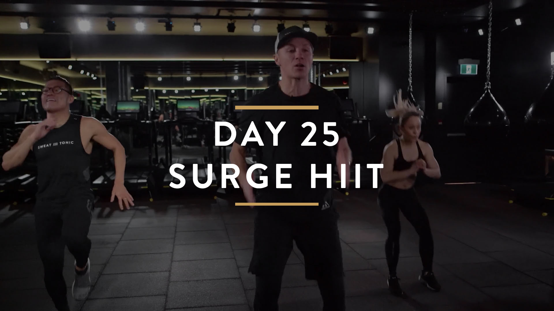 Day 25: Surge HIIT with Dustin 