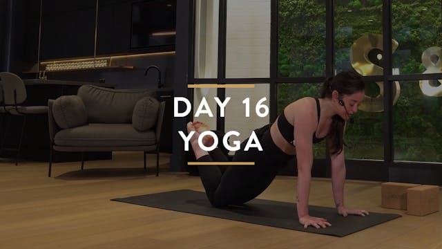 Day 16 - Intro to Yoga with Angela- P...