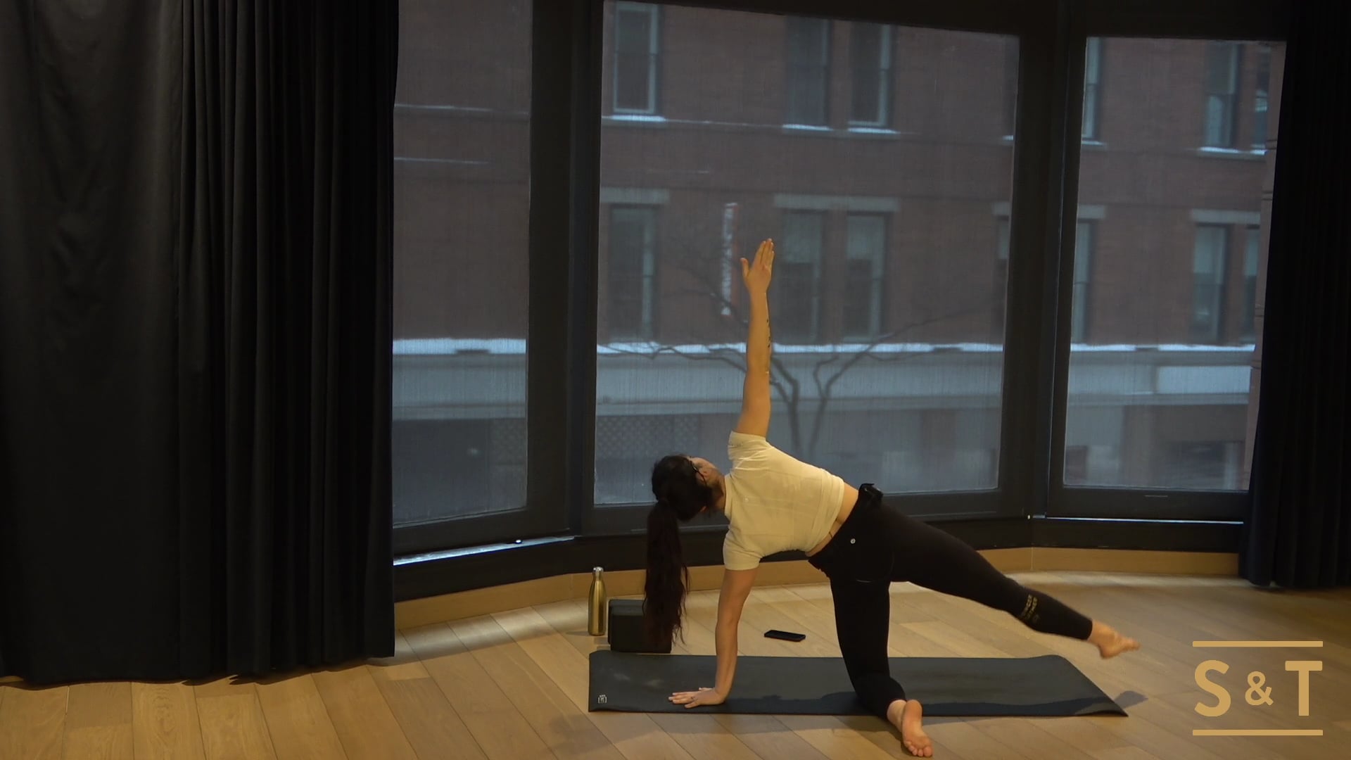 Slow Flow L1 with Angela, Sweat Live Feb 20, 2021