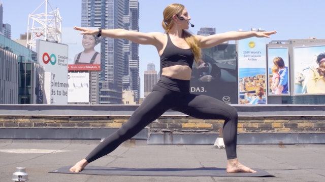 Sweat Flow Yoga with Rory: Building to Side Crow
