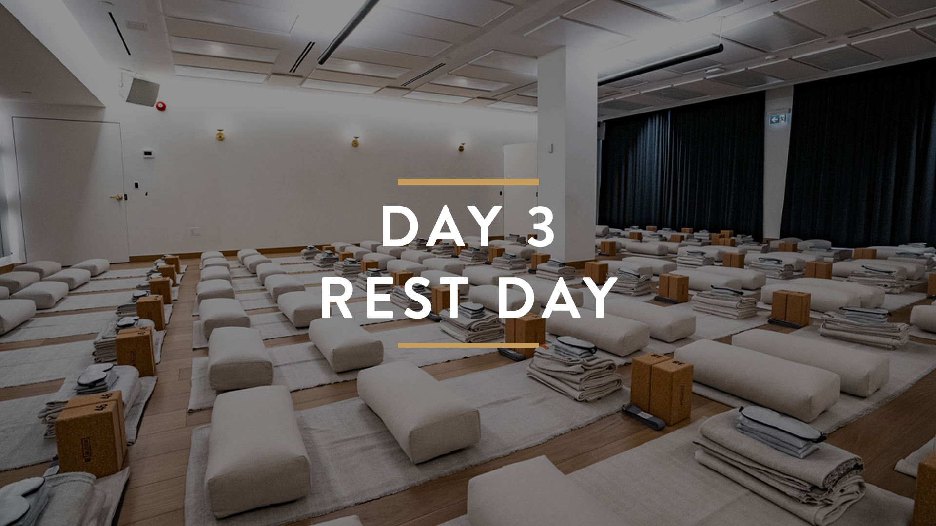Day 3: Rest Day