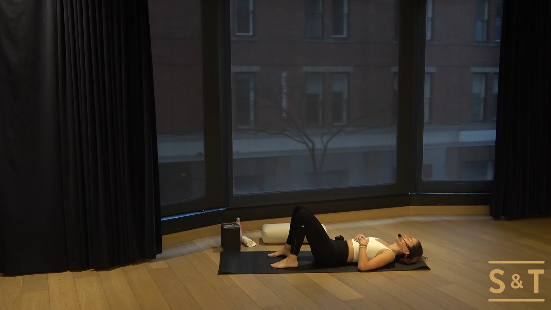 Slay and Stretch Yoga with Brittany, Sweat Live Dec.18 2020