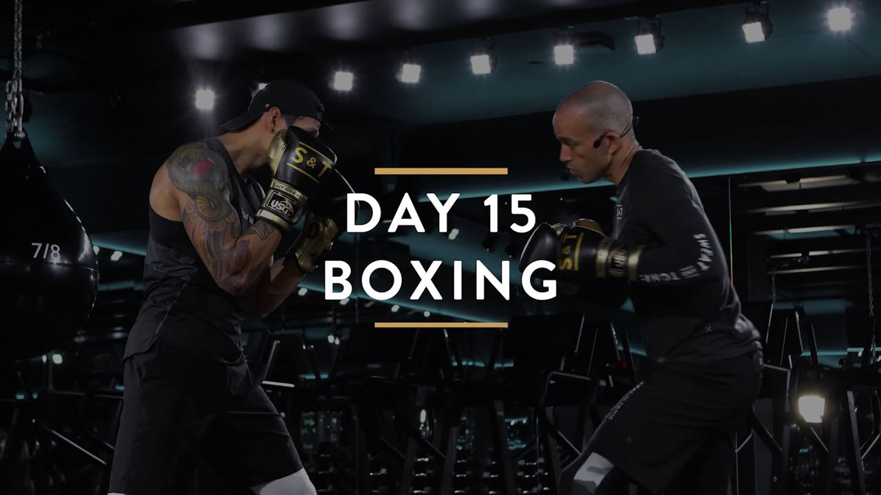 Day 15 Boxing Fundamentals with Nate Bower Defense Sweat on Demand