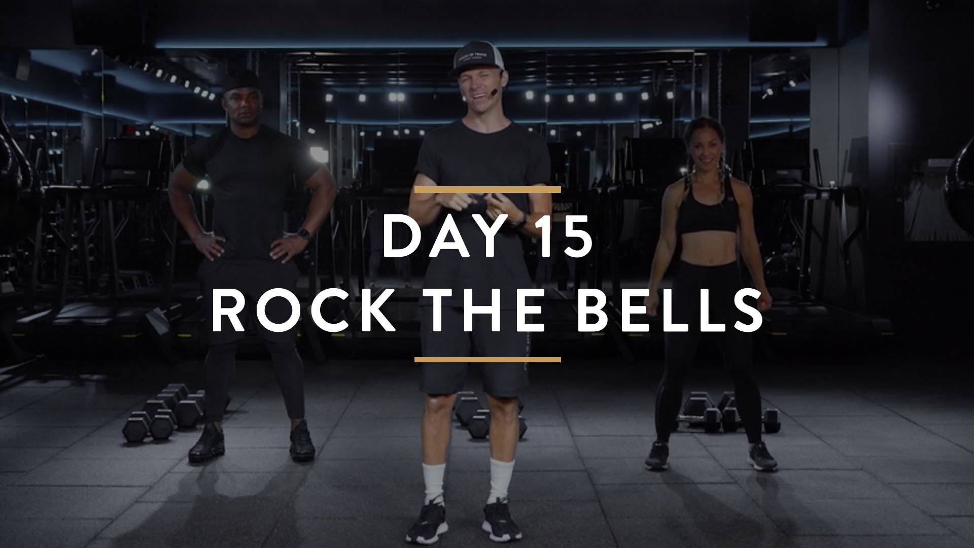 Day 15: Rock The Bells - Full Body HIIT with Dustin