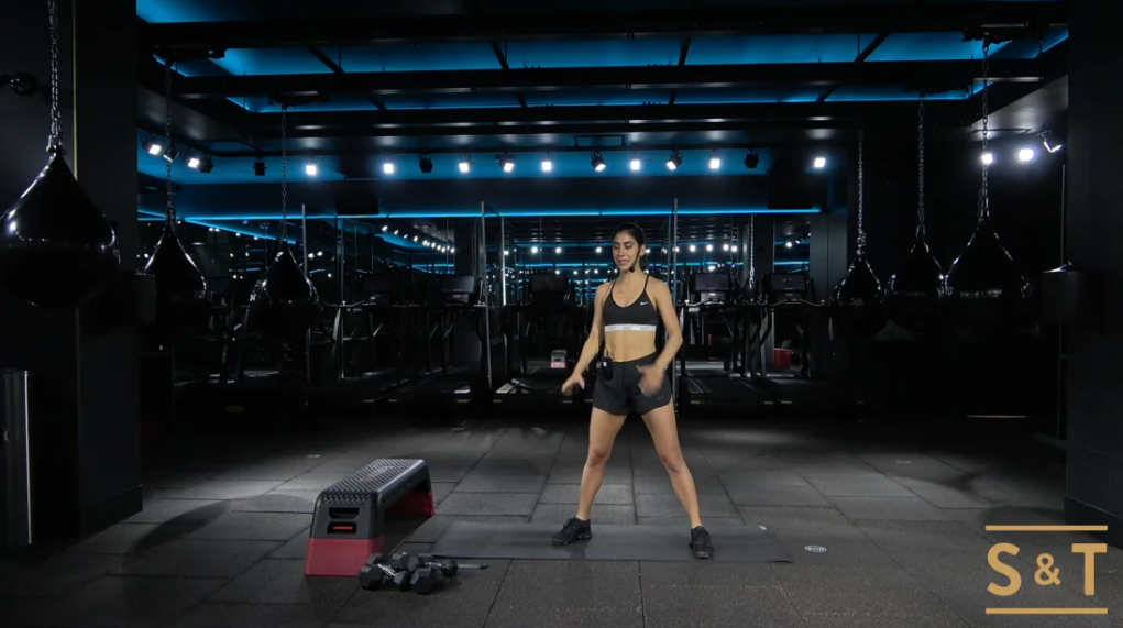 Booty HIIT with Lisa, Sweat Live May 17, 2021