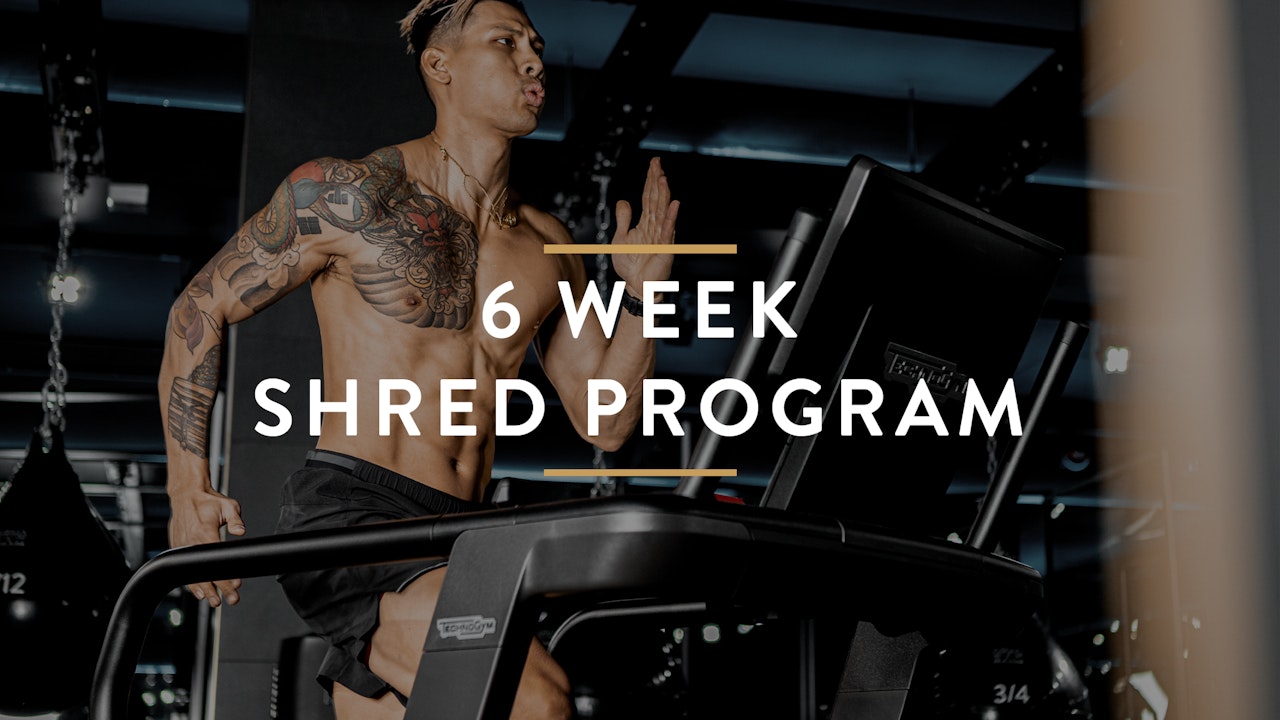 6 Week Shred Program - Sweat on Demand