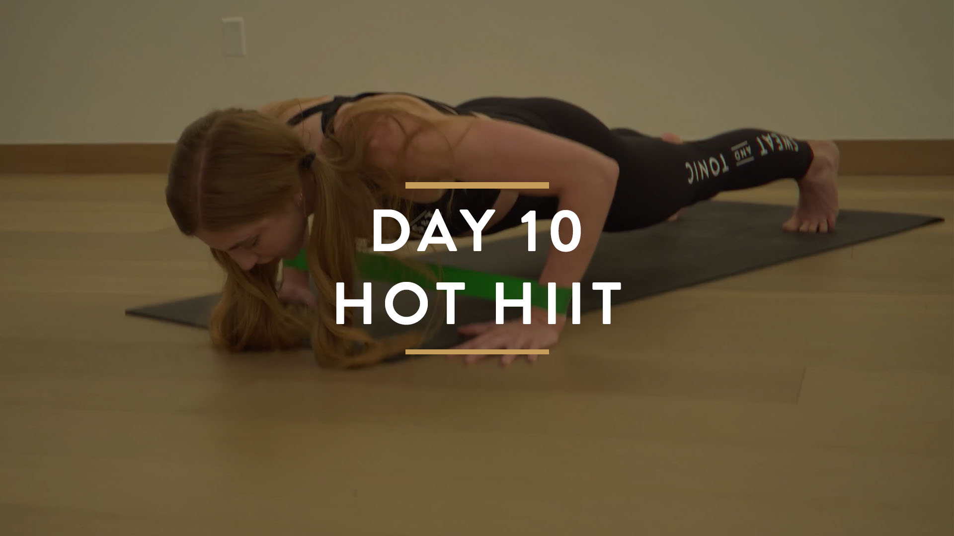 Day 10: Hot HIIT with Rory 