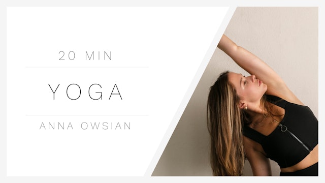 20 Min Yoga Flow 1 | Anna Owsian