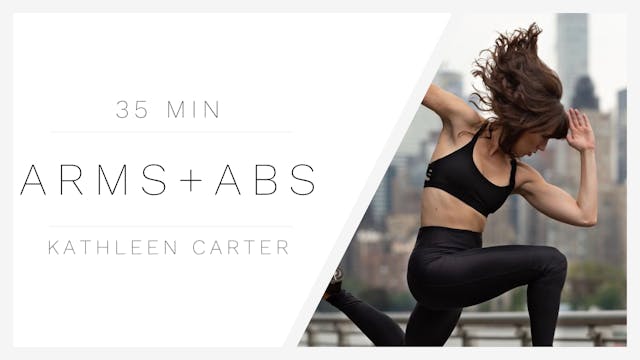 35 Min Arms + Abs 1 | Work Carter Fitness [without music]