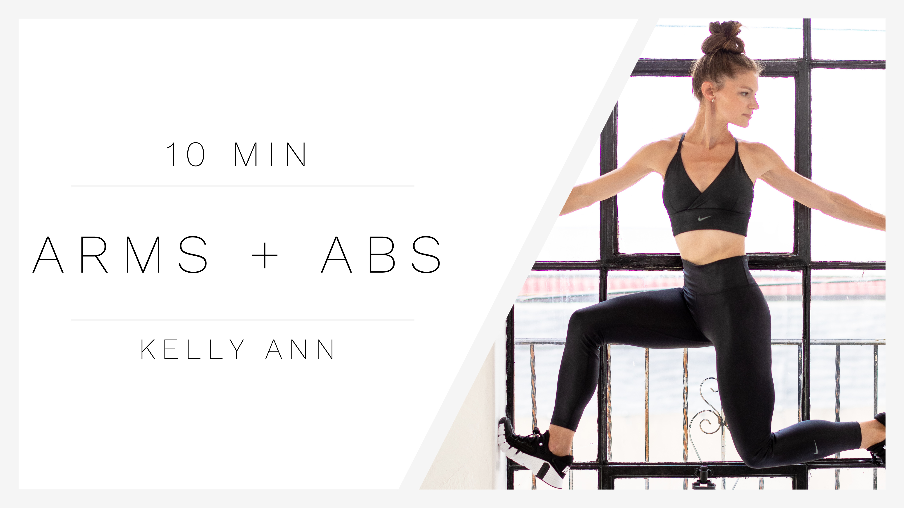 10 Min Arms + Abs 1 | Kelly Ann