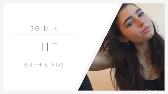 12.16.21 Thirty Minutes with Sophie Kos