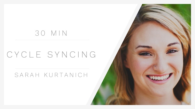 Snacktime | Cycle Syncing with Sarah Kurtanich