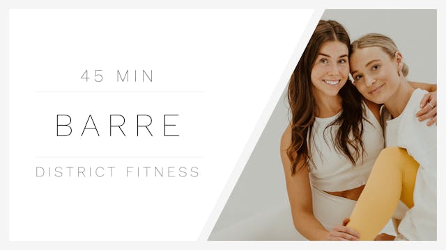 45 Min Barre 1 | District Fitness