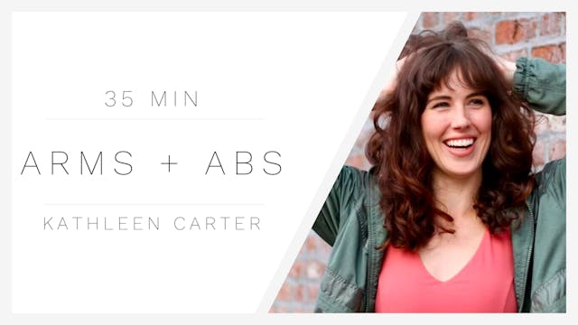 35 Min Arms + Abs 1 | Work Carter Fit...